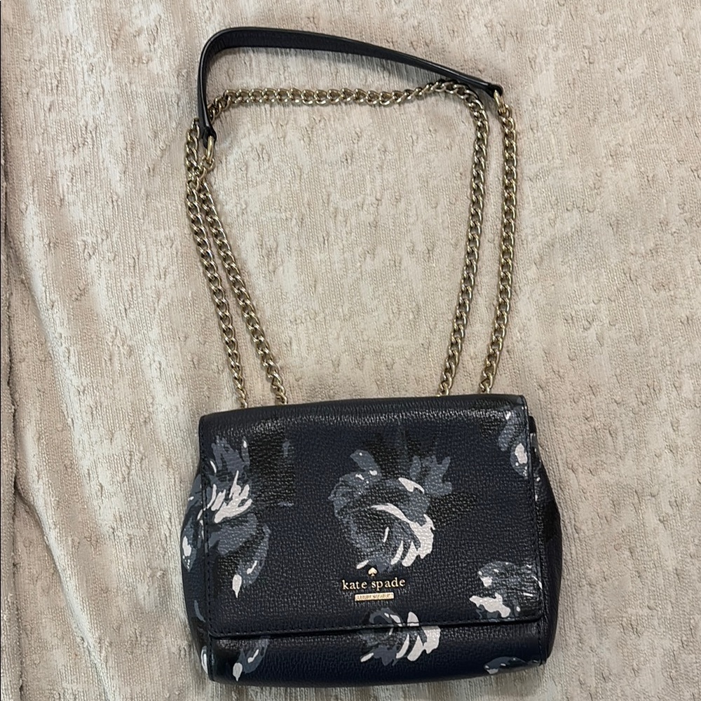Navy Floral Kate Spade Crossbody